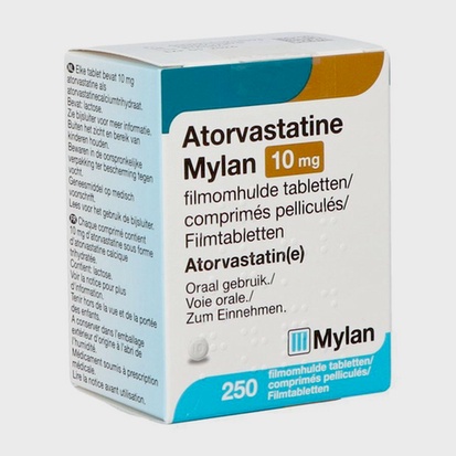 Acheter Atorvastatin - Visuel d’un comprimé d’Atorvastatin générique