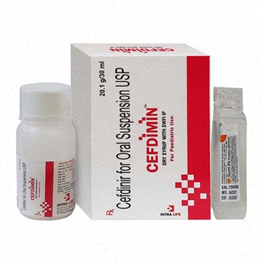 Acheter Cefdinir - Illustration de gélules et flacon
