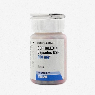 Commande de céphalexine - Médicaments et boîte de comprimés