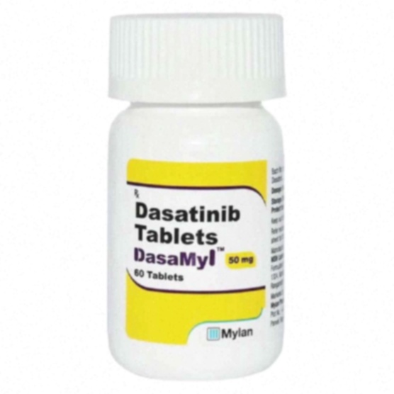 Achat Dasatinib - Visuel de gélules et carte de France
