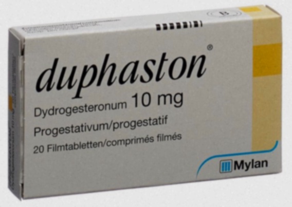 Acheter la dydrogesterone - Illustration du comprimé de Dydrogesterone