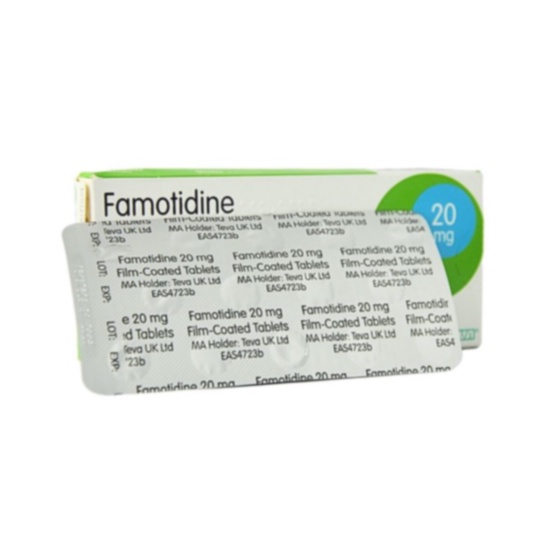 Acheter Famotidine - Illustration de comprimés Famotidine