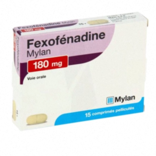 Acheter Fexofenadine - Illustration d’un comprimé antihistaminique