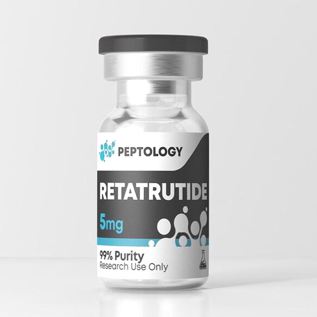 Achat Retatrutide - Flacon de peptide et seringue
